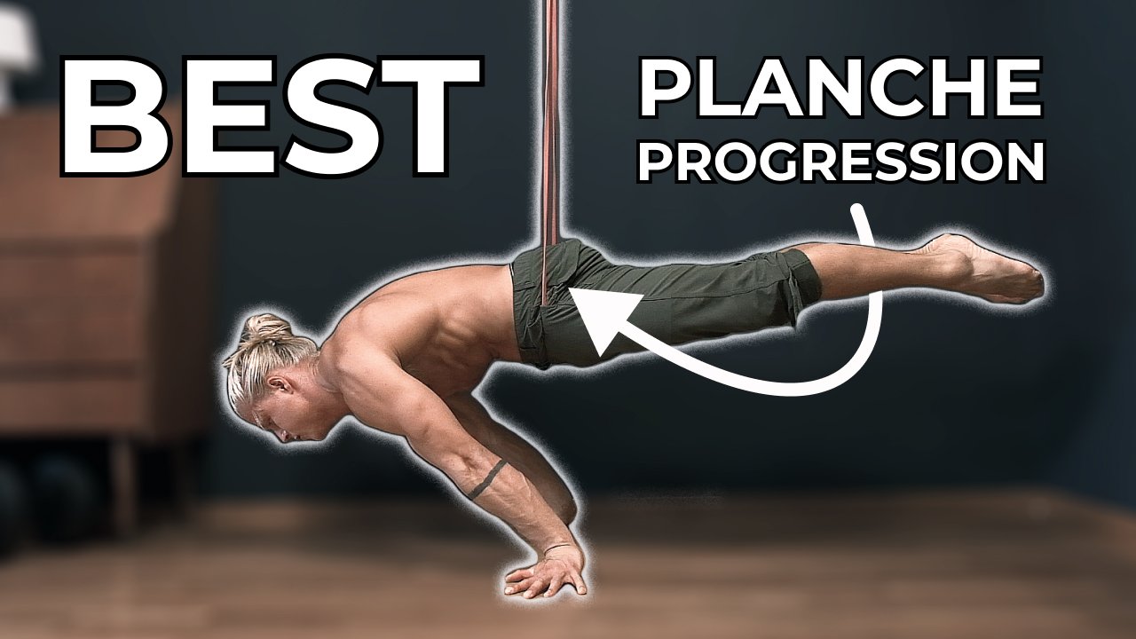 Planche Training With Resistance Bands BERG MOVEMENT